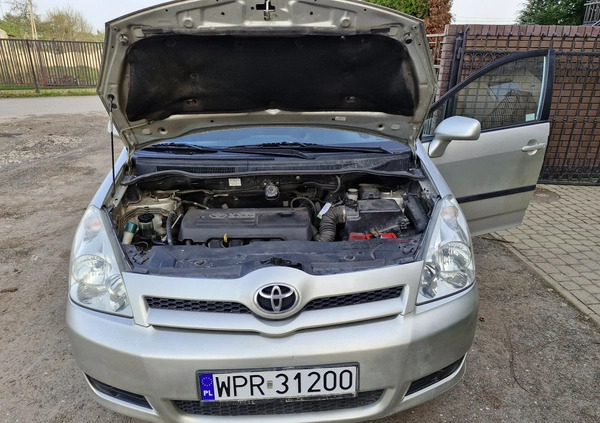 Toyota Corolla Verso cena 11700 przebieg: 297500, rok produkcji 2005 z Nowe małe 67